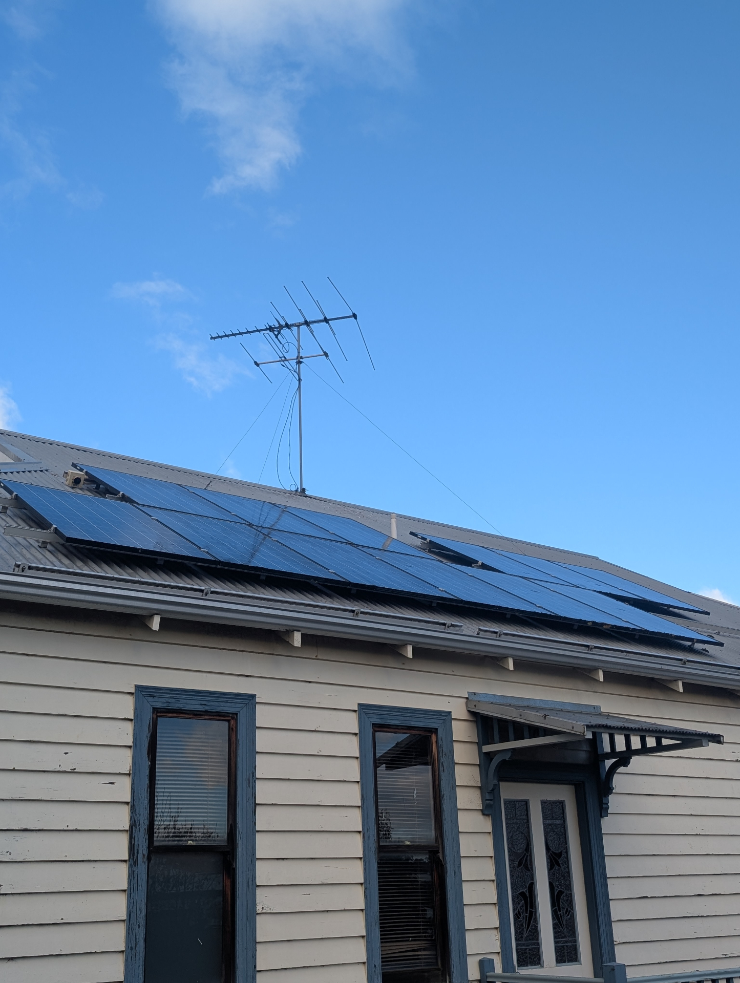 Solar panels — cleaned and back to full output